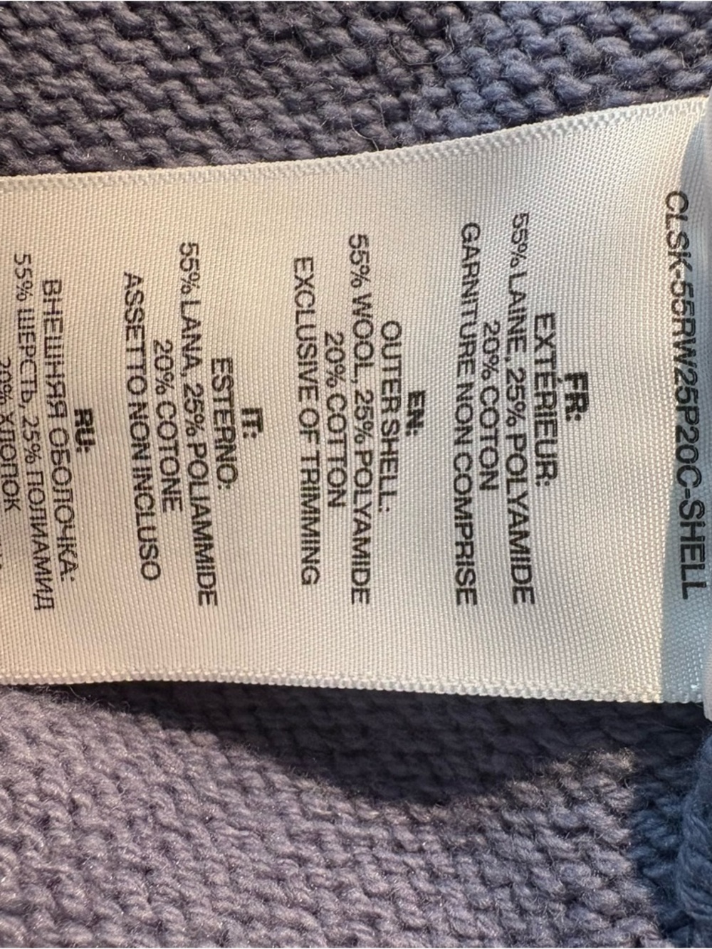 Soia & Kyo Dusty Blue Chelsea Sweater S - Picture 12 of 13